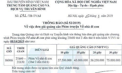 “Ve nha di con” quang cao vo toi va, nha dai “hot bac” bao nhieu?-Hinh-2