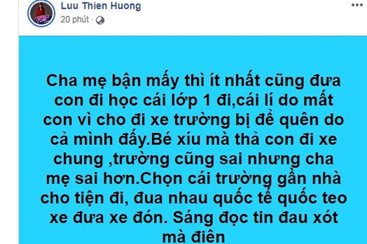 Sao Viet buc xuc vu hoc sinh bi bo quen tren xe truong Gateway tu vong-Hinh-8