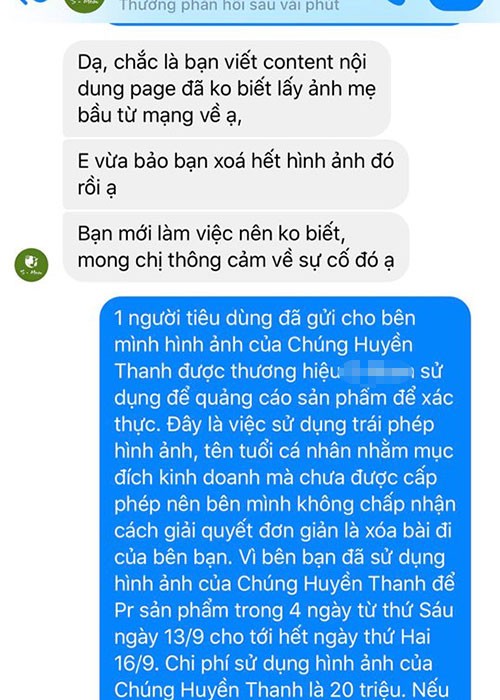 Bi xai chua anh, Chung Huyen Thanh doi 20 trieu, nhan hang phan ung soc-Hinh-3