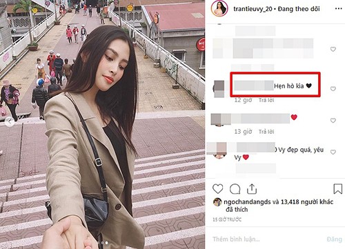 Nong: Hoa hau Tieu Vy vuong tin don da co ban trai