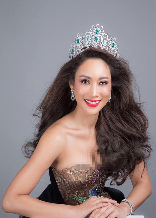 Nhan sac thi sinh Miss Earth 2019 bi rach vong 3 vi bom qua da-Hinh-5