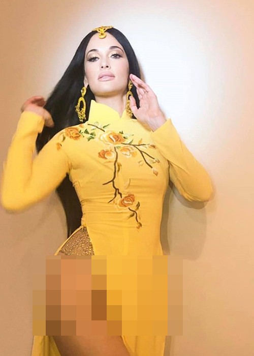 Ca si My mac ao dai khong quan: Loat sao ngoai mac ao dai co phan cam?