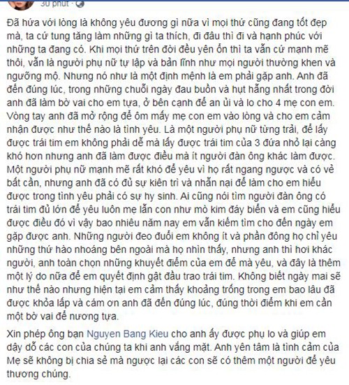 Vo cu Bang Kieu cong khai tinh moi sau 6 nam ly hon-Hinh-2