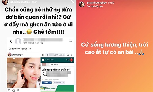 Phan ung cua Pham Huong khi bi to PR my pham kem chat luong-Hinh-2