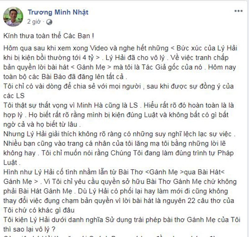 Dong co nao nha tho Truong Minh Nhat kien Ly Hai doi boi thuong 4 ty?-Hinh-2