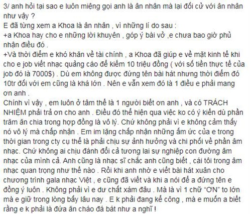 Bi Chau Dang Khoa doi tien den bu lam MV, Orange va LyLy dap tra-Hinh-6
