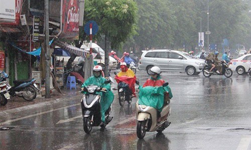 Du bao thoi tiet ngay 17/3: Bac Bo tiep tuc mua ret