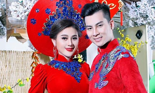 Lam Khanh Chi duoc chong tre don tu nha me de ve