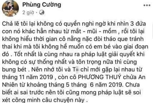 Phuong Thuy to dien vien Phung Cuong ngoai tinh khi vo sap sinh-Hinh-5