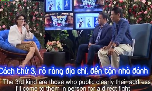 Trang Tran dop chat, cai tay doi voi TS Le Tham Duong gay soc