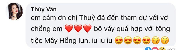 Hoang Thuy mac lo di dam cuoi, co dau Thuy Van len tieng-Hinh-5