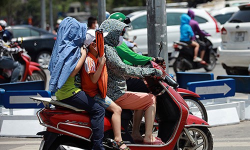 Du bao thoi tiet 4/9, Bac Bo noi nang nong, cho mua rao