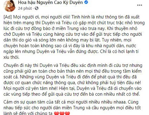 Ky Duyen - Minh Trieu bi lat thuyen khi di cuu tro o Quang Binh-Hinh-3