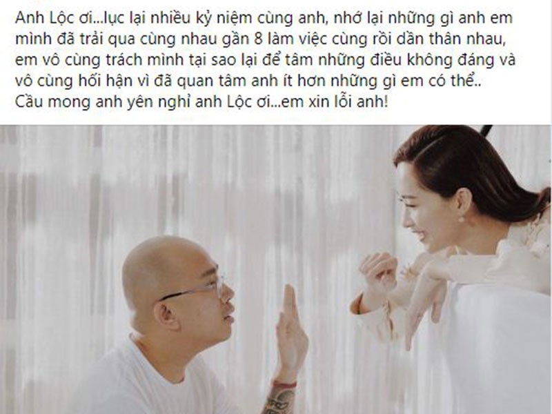 Sao Viet tiec thuong “phu thuy makeup” Minh Loc qua doi