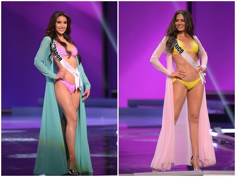 Thi sinh Miss Universe dien bikini khoe than hinh boc lua o ban ket-Hinh-3