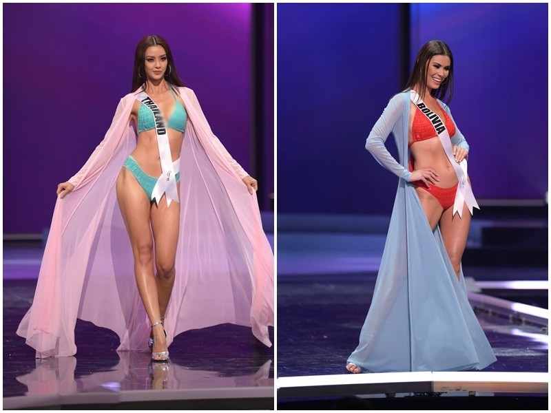 Thi sinh Miss Universe dien bikini khoe than hinh boc lua o ban ket-Hinh-4