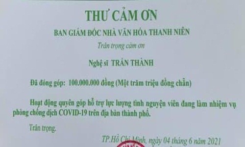 Tran Thanh ung ho 1 ty vao Quy Vaccine phong dich COVID-19-Hinh-3