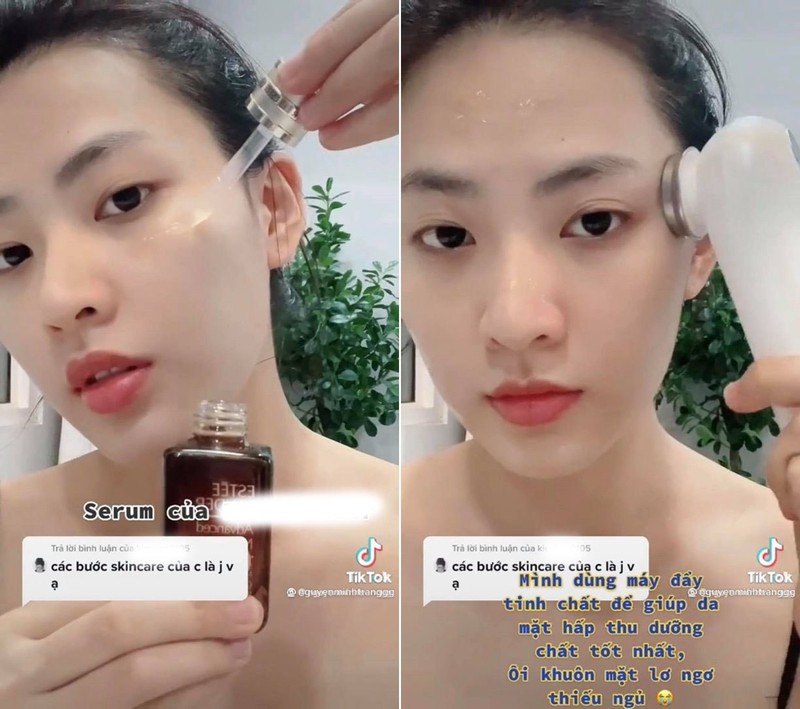 Minh Trang “Cay tao no hoa” chiem song hut hon nho skincare 7749 buoc-Hinh-11