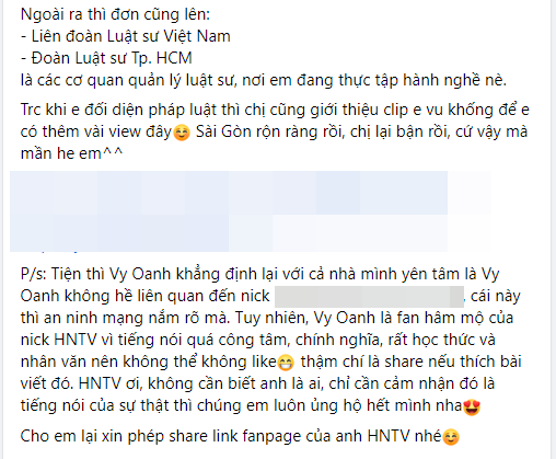 Vy Oanh reo ten Nham Hoang Khang de canh cao mot Youtuber-Hinh-3