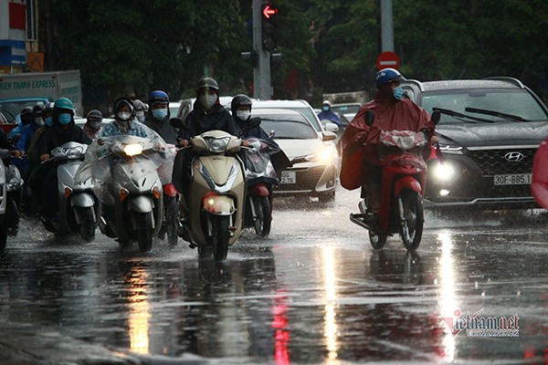 Du bao thoi tiet 15/10, Ha Noi mua, nhiet do thap nhat 19 do