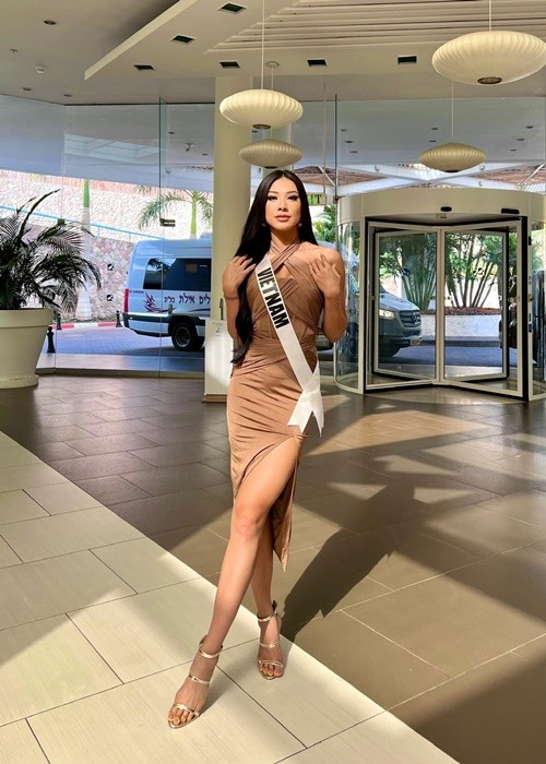 Kim Duyen thi phong van the nao truoc ban ket Miss Universe?-Hinh-2