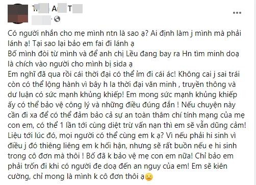 Me con chinh that am chi bi Leu Phuong Anh de doa?-Hinh-3