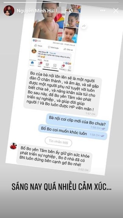 Me thieu gia Minh Hai vuong tin that thiet, Hoa Minzy chia se dieu gi?-Hinh-2