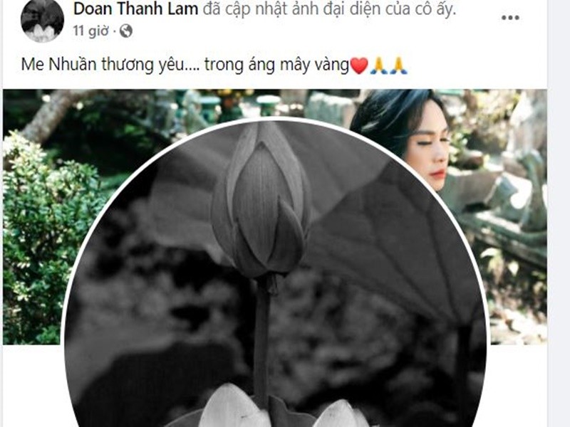 Sao Viet chia buon cung Thanh Lam khi me chong qua doi
