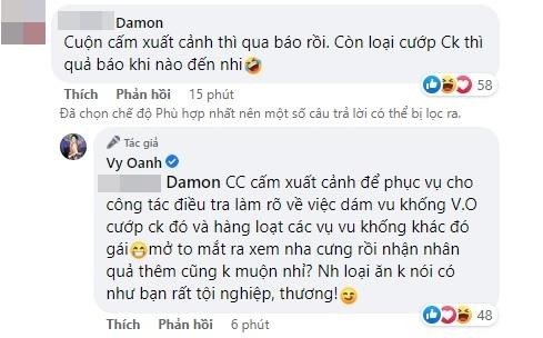 Vy Oanh noi gi truoc loi tru um som nhan qua bao vi 