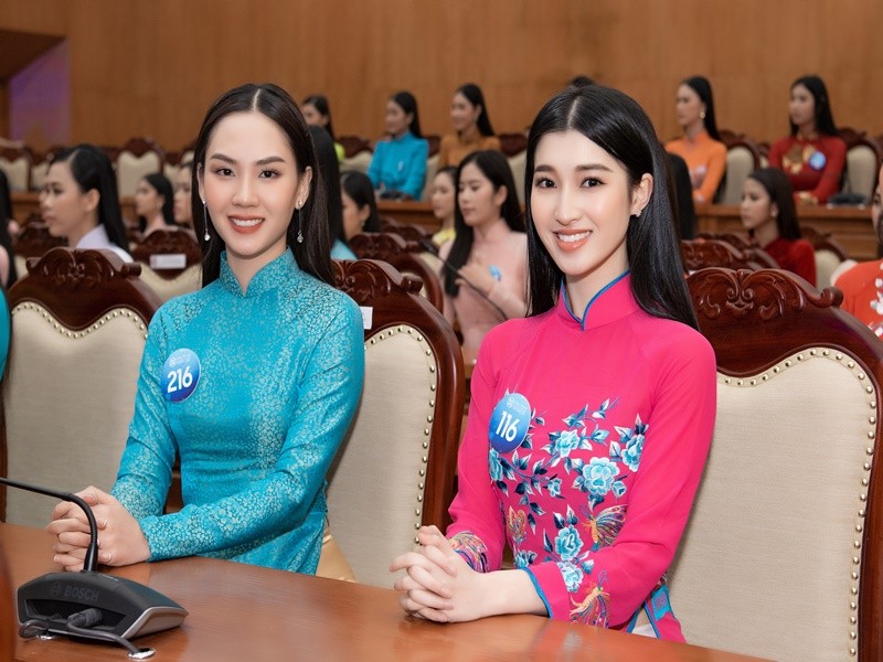 Miss World Vietnam 2022: 64 thi sinh quy tu, khoe nhan sac ngot ngao-Hinh-3
