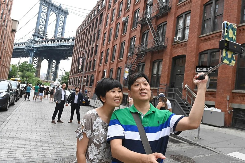 Pho selfie khien nguoi dan New York buc boi