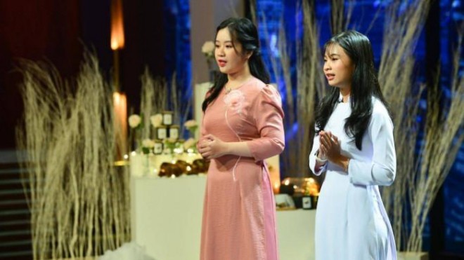 Shark Tank Viet Nam: Nu sinh 17 tuoi nhan con mua ve vang