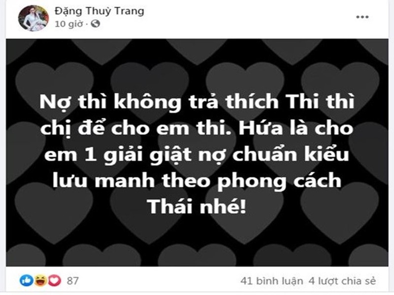 Soi hiem khich giua Thuy Tien va chi gai HH Dang Thu Thao-Hinh-5