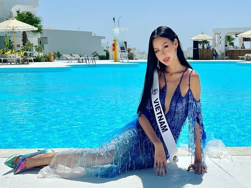 Bao Ngoc khoe ve goi cam o Miss Intercontinental 2022-Hinh-9