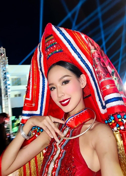 Bao Ngoc gap su co khi thi quoc phuc o Miss Intercontinental 2022-Hinh-6
