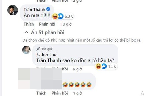 Hari Won bi me nghi co bau, Tran Thanh phan ung ra sao?