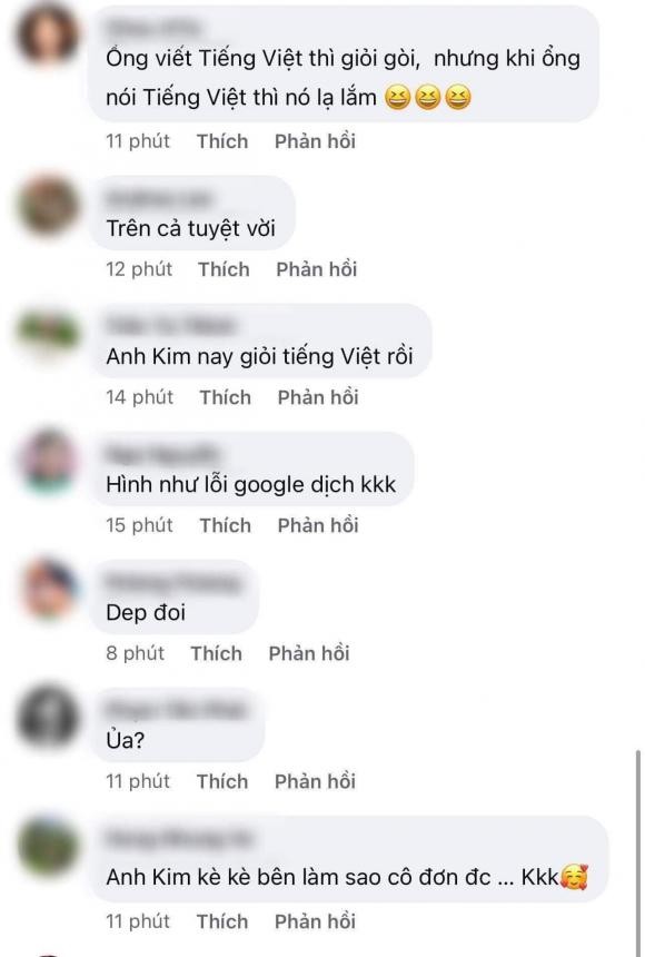 Kim Ly dung tieng Viet khen vo, Ha Ho voi chung minh khong viet-Hinh-3