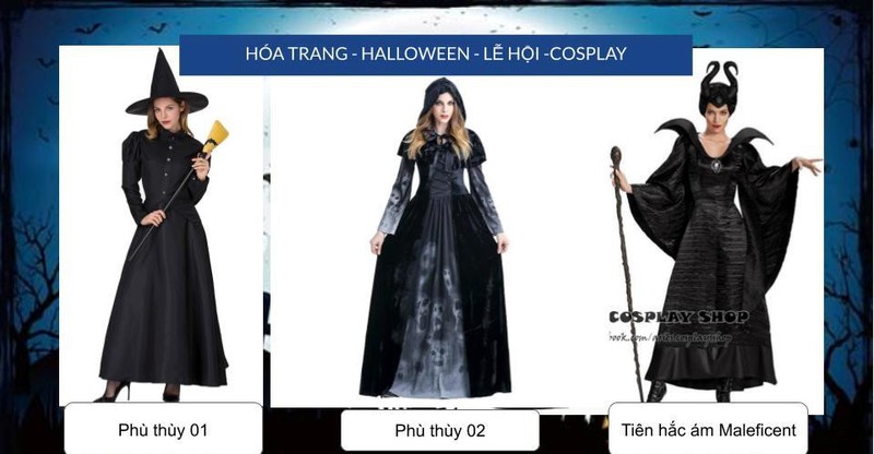 Trang phuc Halloween thue tien trieu, do binh dan chay hang-Hinh-3