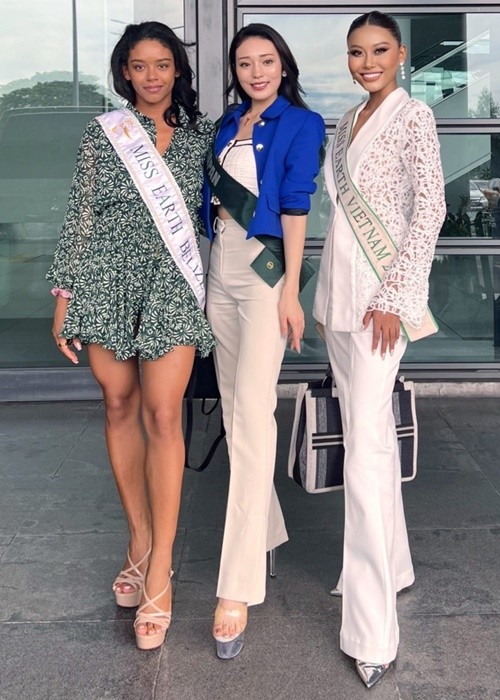 Hanh trinh cua Thach Thu Thao truoc chung ket Miss Earth 2022