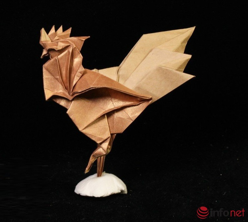 Chang trai gap giay Origami tao hinh 12 con giap gay kinh ngac-Hinh-4