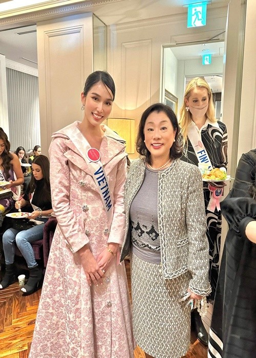A hau Phuong Anh nhan tin vui dau tien o Miss International 2022-Hinh-10