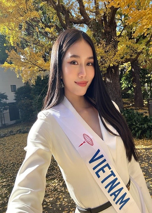 A hau Phuong Anh nhan tin vui dau tien o Miss International 2022-Hinh-2