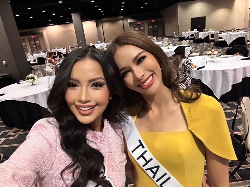Do sac dan doi thu Miss Universe 2022, Ngoc Chau bi lan at?-Hinh-3