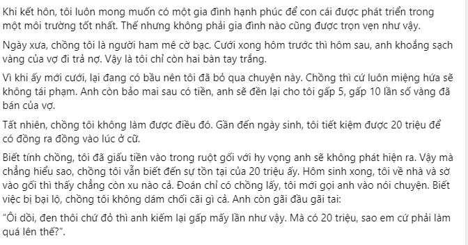 Chong cu dat do hieu nhung ca nam chu cap cho con 2 trieu