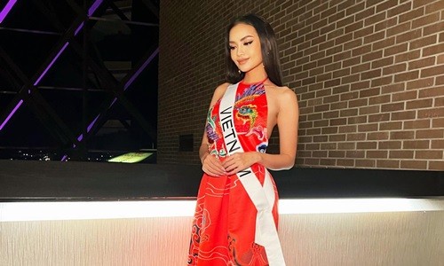 Nguoi dep My dang quang Miss Universe 2022, Ngoc Chau truot Top 16-Hinh-17