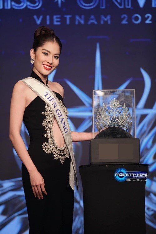 Huong Ly, chi gai Nam Em vao top 18 Miss Universe Vietnam 2023-Hinh-2