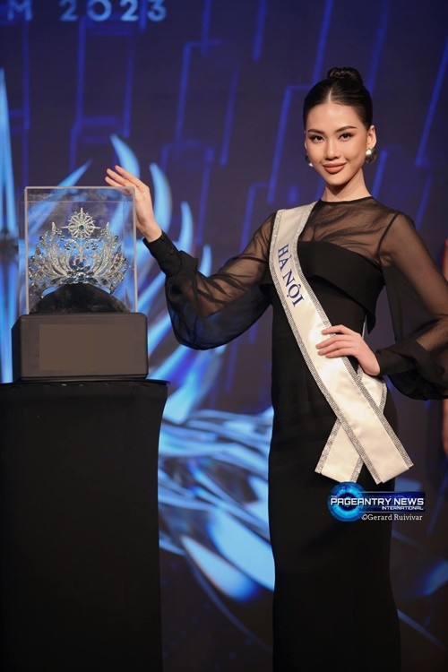 Huong Ly, chi gai Nam Em vao top 18 Miss Universe Vietnam 2023-Hinh-3