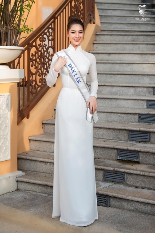 Dan thi sinh Miss Universe Vietnam rang ro voi ao dai truoc chung ket-Hinh-4