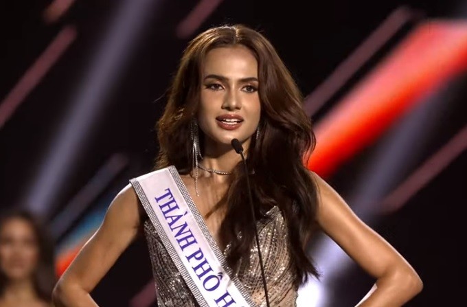 Bui Quynh Hoa dang quang Miss Universe Vietnam 2023-Hinh-2