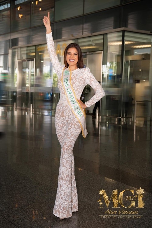Do sac dan thi sinh vua den Viet Nam thi Miss Grand International 2023